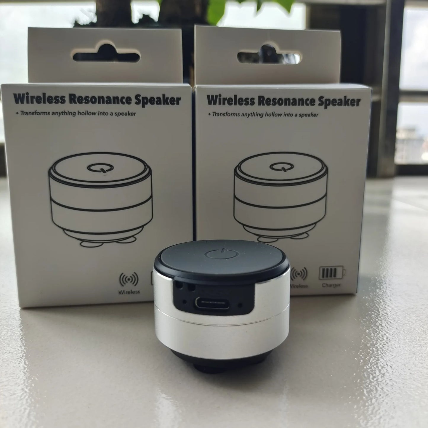 Mini Bone Conduction Speaker Vibration Stereo Audio Digital TWS Wireless Bluetooth Speakers Portable Metal Speaker Dropshipping